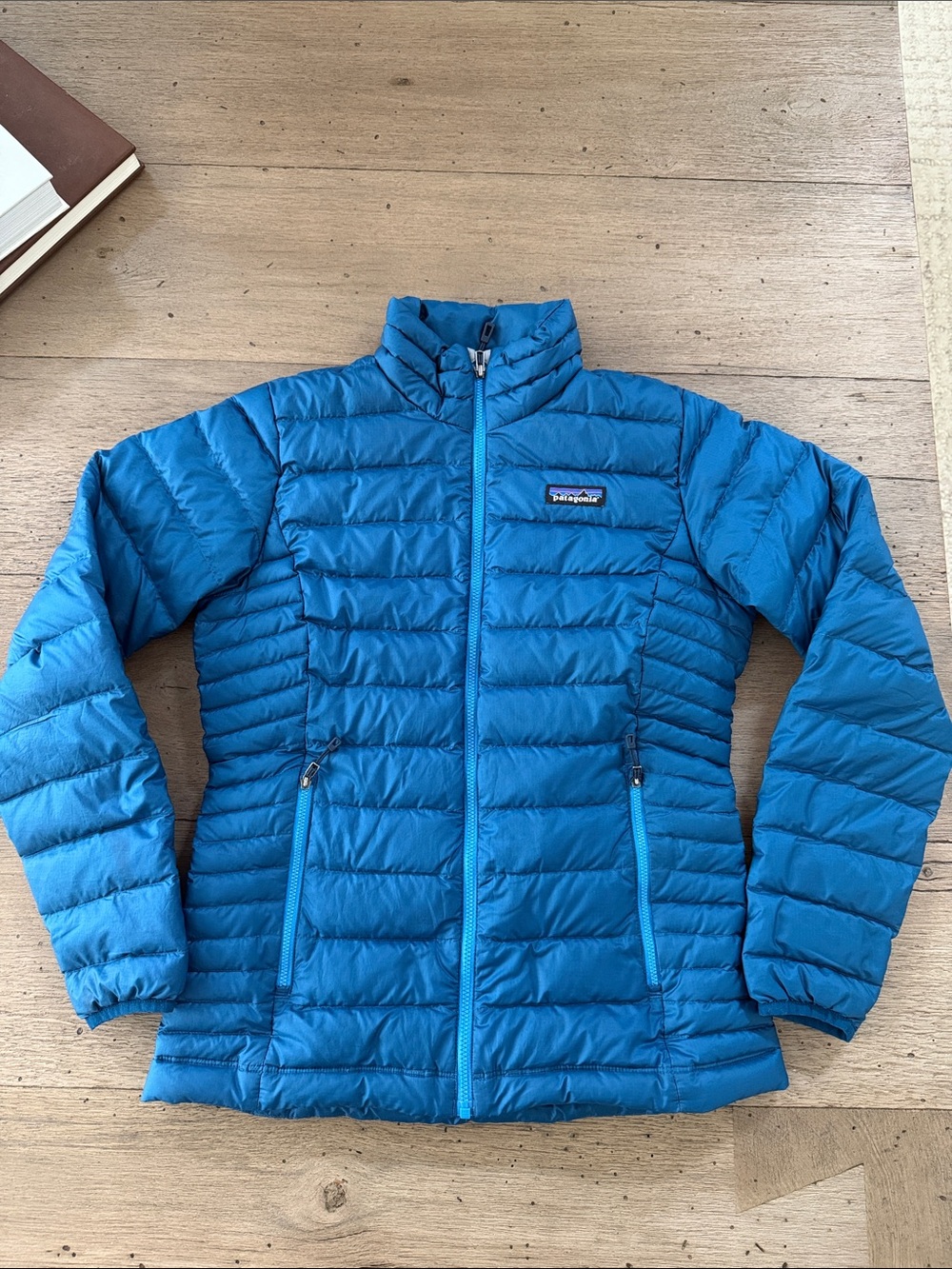 Patagonia Women's Teal Blue Packable Puffer Jacket